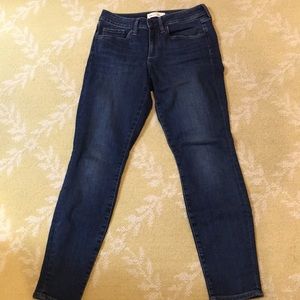 Gap 1969 curvy true skinny denim jeans 28 regular